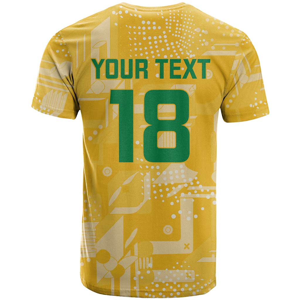 One Team One Game Guyana Football Custom T shirt Pride Of Guyana Green Version - African Pride