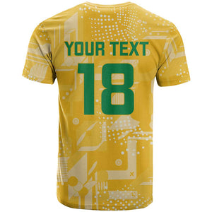 One Team One Game Guyana Football Custom T shirt Pride Of Guyana Green Version - African Pride