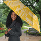 One Team One Game Guyana Football Custom Umbrella Pride Of Guyana Yellow Version