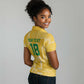 One Team One Game Guyana Football Custom Women Polo Shirt Pride Of Guyana Green Version - African Pride