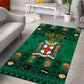 Personalized Afro-Jamaicans Merri Crissmuss Area Rug Coat Of Arms - Xmas