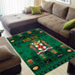 Personalized Afro-Jamaicans Merri Crissmuss Area Rug Coat Of Arms - Xmas
