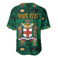 Personalized Afro-Jamaicans Merri Crissmuss Baseball Jersey Coat Of Arms - Xmas