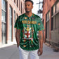 Personalized Afro-Jamaicans Merri Crissmuss Baseball Jersey Coat Of Arms - Xmas