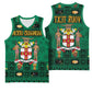 Personalized Afro-Jamaicans Merri Crissmuss Basketball Jersey Coat Of Arms - Xmas - African Pride