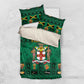Personalized Afro-Jamaicans Merri Crissmuss Bedding Set Coat Of Arms - Xmas
