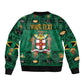 Personalized Afro-Jamaicans Merri Crissmuss Bomber Jacket Coat Of Arms - Xmas