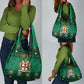 Personalized Afro-Jamaicans Merri Crissmuss Grocery Bag Coat Of Arms - Xmas