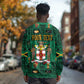 Personalized Afro-Jamaicans Merri Crissmuss Long Sleeve Shirt Coat Of Arms - Xmas LT18