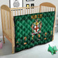 Personalized Afro-Jamaicans Merri Crissmuss Quilt Coat Of Arms - Xmas