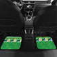 Personalized Afro Tanzania Christmas Car Mats Heri ya Krismasi With Coat Of Arms