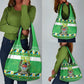 Personalized Afro Tanzania Christmas Grocery Bag Heri ya Krismasi With Coat Of Arms