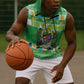 Personalized Afro Tanzania Christmas Sleeveless Hoodie Heri ya Krismasi With Coat Of Arms - African Pride