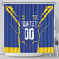 Custom Afro Tanzania Football Shower Curtain Taifa Stars Go Champion