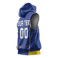 Custom Afro Tanzania Football Sleeveless Hoodie Taifa Stars Go Champion - African Pride