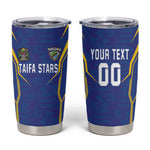 Custom Afro Tanzania Football Tumbler Cup Taifa Stars Go Champion