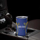 Custom Afro Tanzania Football Tumbler Cup Taifa Stars Go Champion