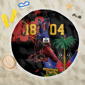 Afro-Haitians Negre Marron Beach Blanket Libete Egalite Fratenite - African Pride