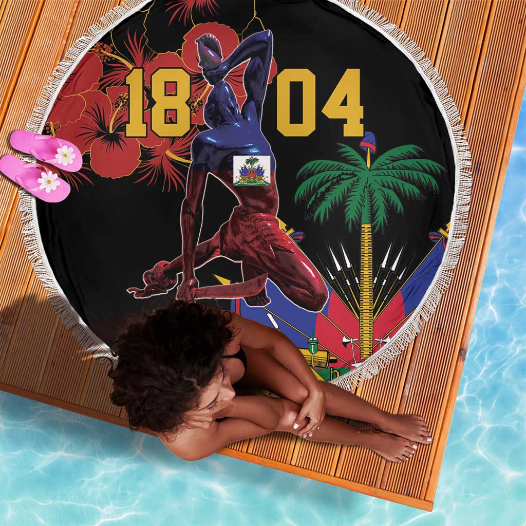 Afro-Haitians Negre Marron Beach Blanket Libete Egalite Fratenite - African Pride