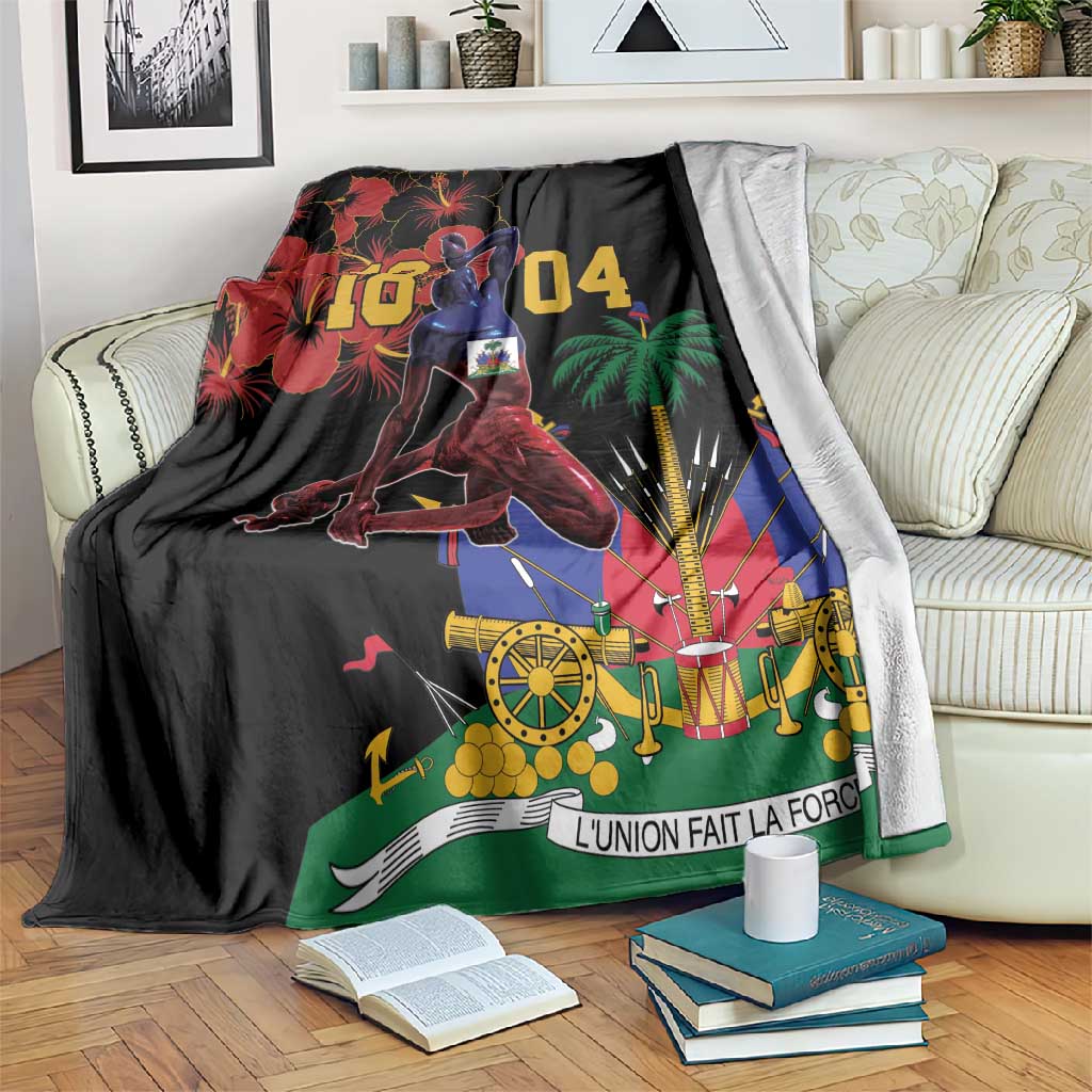 Afro-Haitians Negre Marron Blanket Libete Egalite Fratenite - African Pride