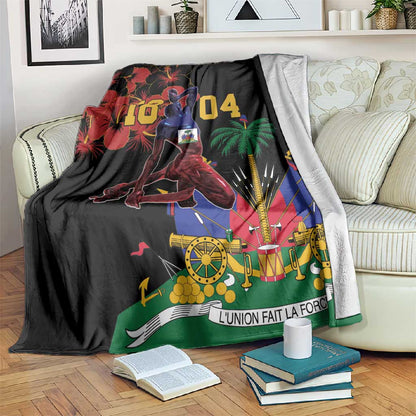 Afro-Haitians Negre Marron Blanket Libete Egalite Fratenite - African Pride