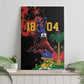 Afro-Haitians Negre Marron Canvas Wall Art Libete Egalite Fratenite - African Pride