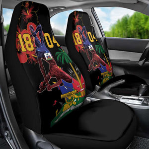 Afro-Haitians Negre Marron Car Seat Cover Libete Egalite Fratenite - African Pride