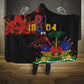 Afro-Haitians Negre Marron Hooded Blanket Libete Egalite Fratenite - African Pride