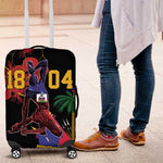 Afro-Haitians Negre Marron Luggage Cover Libete Egalite Fratenite - African Pride