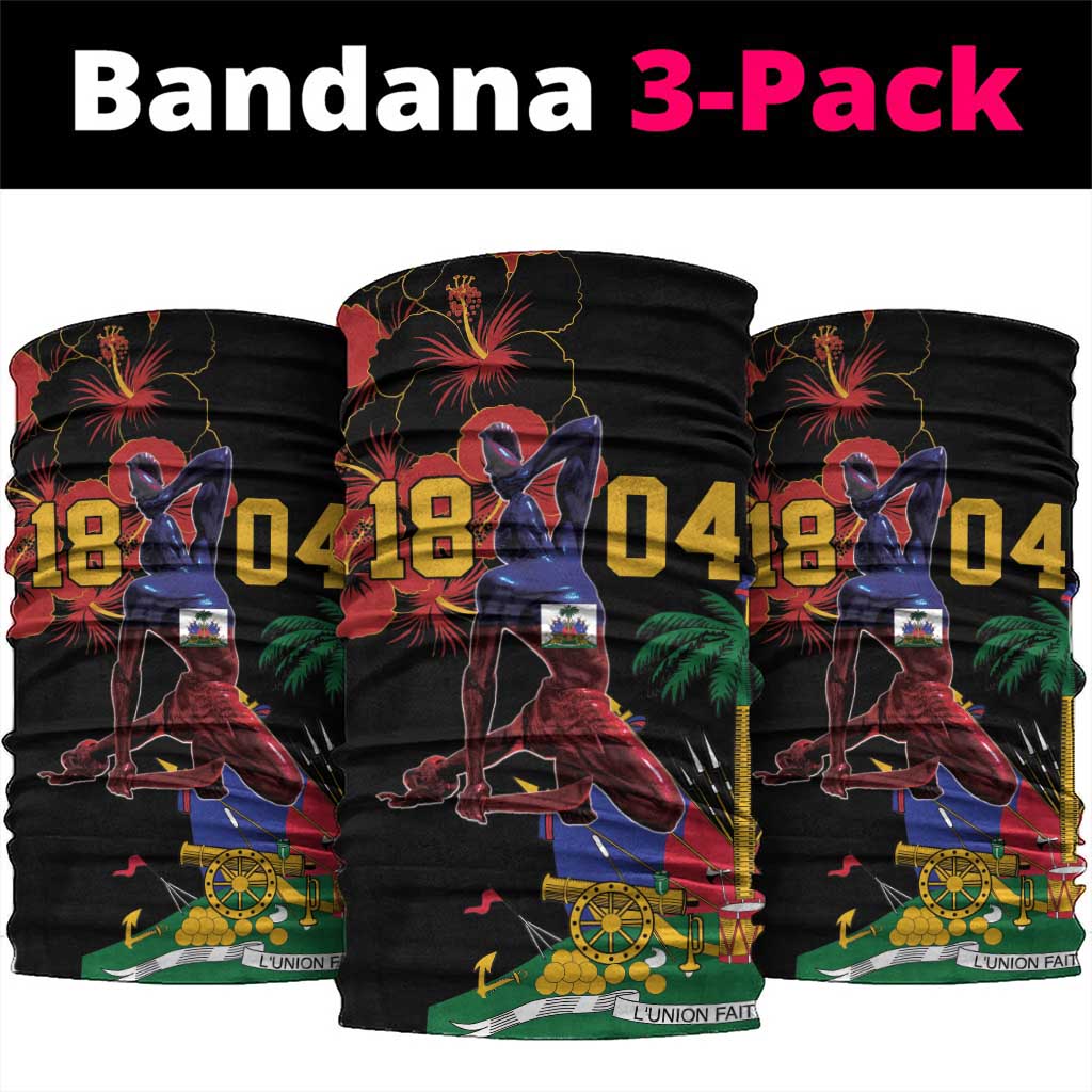 Afro-Haitians Negre Marron Neck Gaiter Libete Egalite Fratenite - African Pride