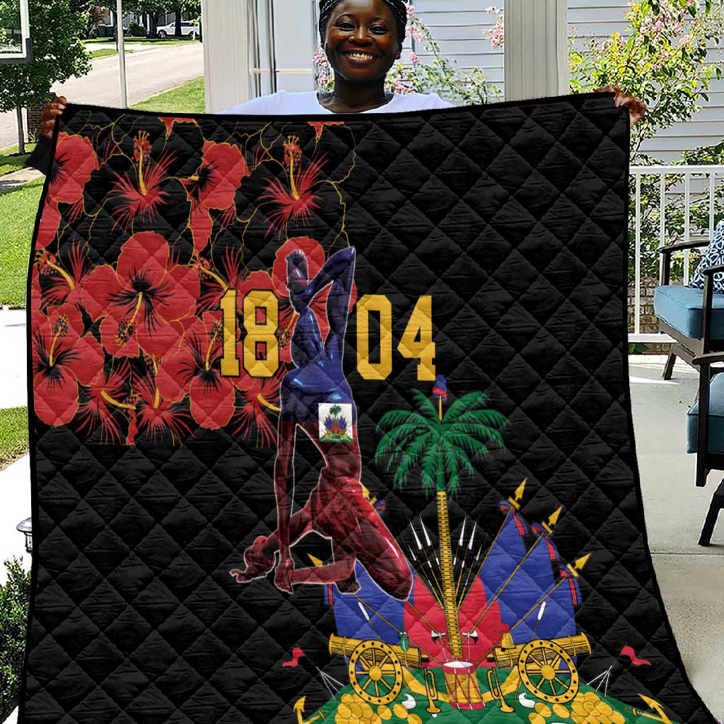 Afro-Haitians Negre Marron Quilt Libete Egalite Fratenite - African Pride