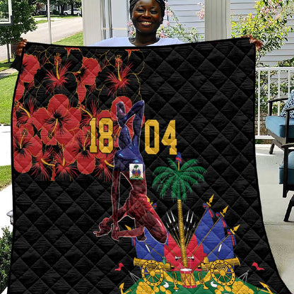 Afro-Haitians Negre Marron Quilt Libete Egalite Fratenite - African Pride