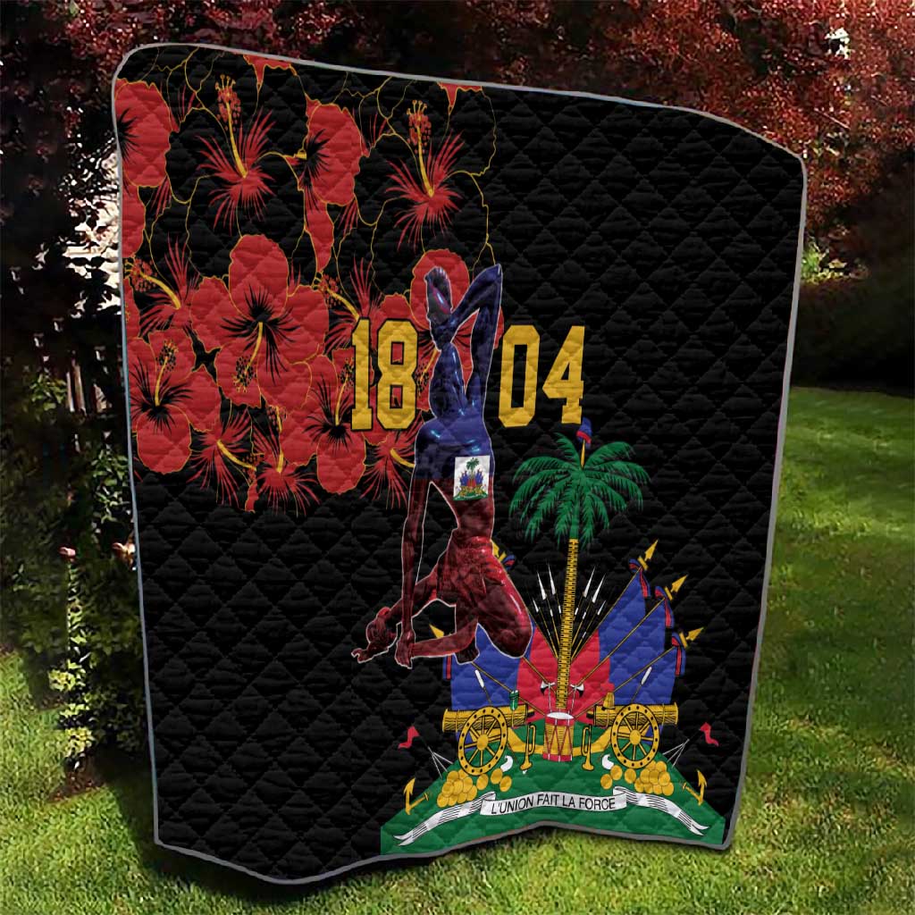 Afro-Haitians Negre Marron Quilt Libete Egalite Fratenite - African Pride