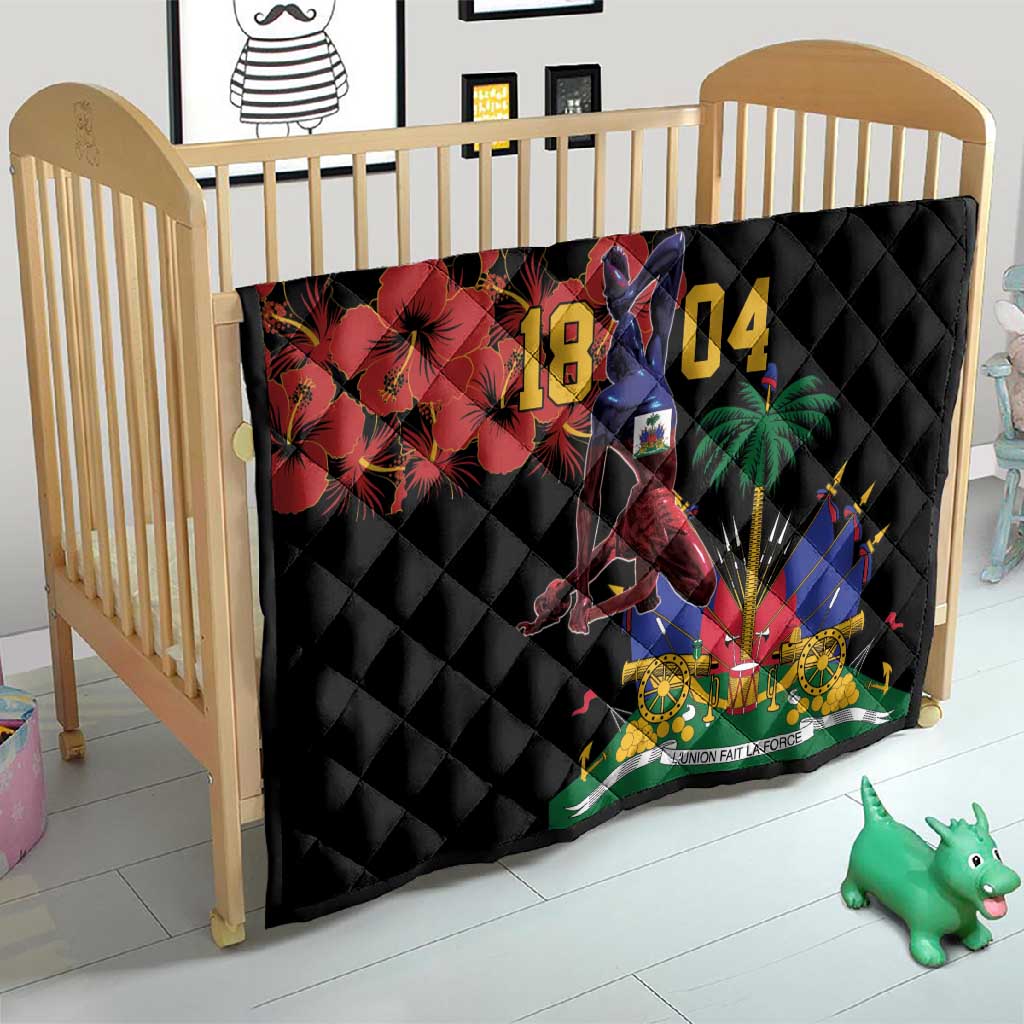 Afro-Haitians Negre Marron Quilt Libete Egalite Fratenite - African Pride