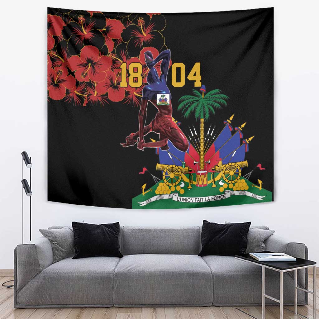 Afro-Haitians Negre Marron Tapestry Libete Egalite Fratenite - African Pride