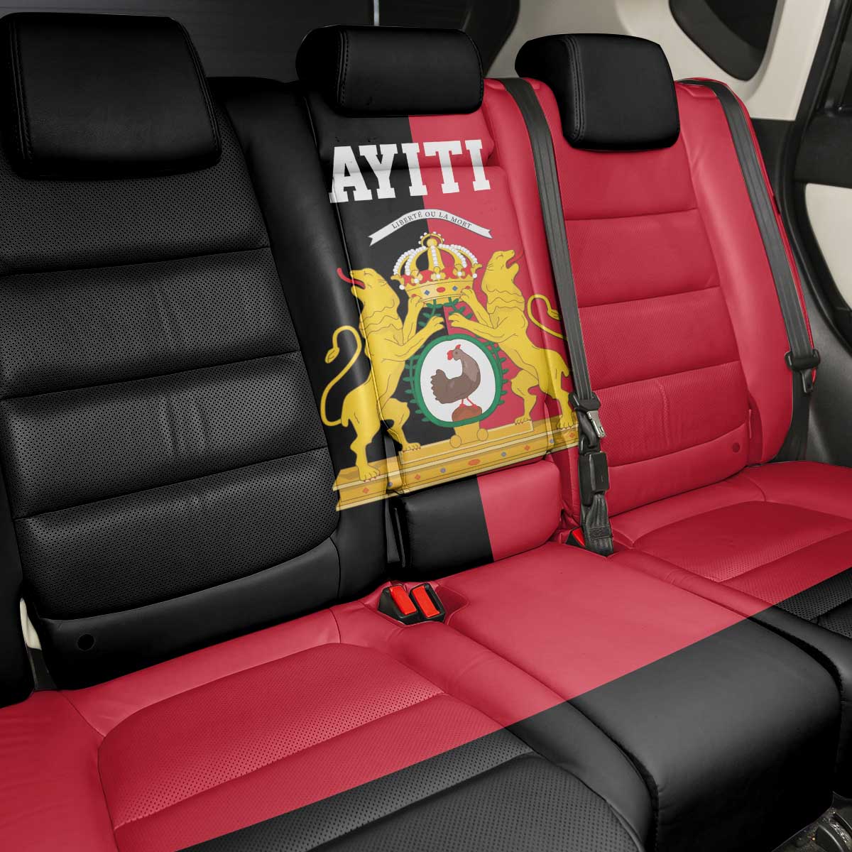 First Empire Afro-Haitians 1804-1806 Back Car Seat Cover Liberte ou la Mort - African Pride