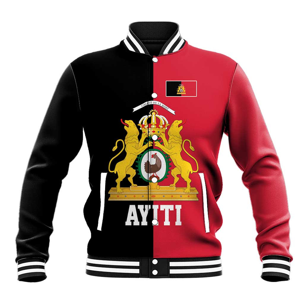 First Empire Afro-Haitians 1804-1806 Baseball Jacket Liberte ou la Mort - African Pride