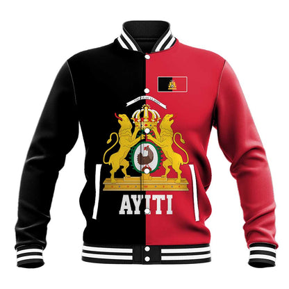 First Empire Afro-Haitians 1804-1806 Baseball Jacket Liberte ou la Mort - African Pride