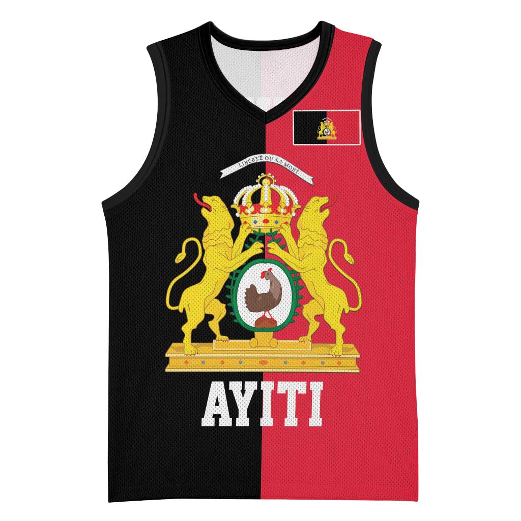 First Empire Afro-Haitians 1804-1806 Basketball Jersey Liberte ou la Mort - African Pride