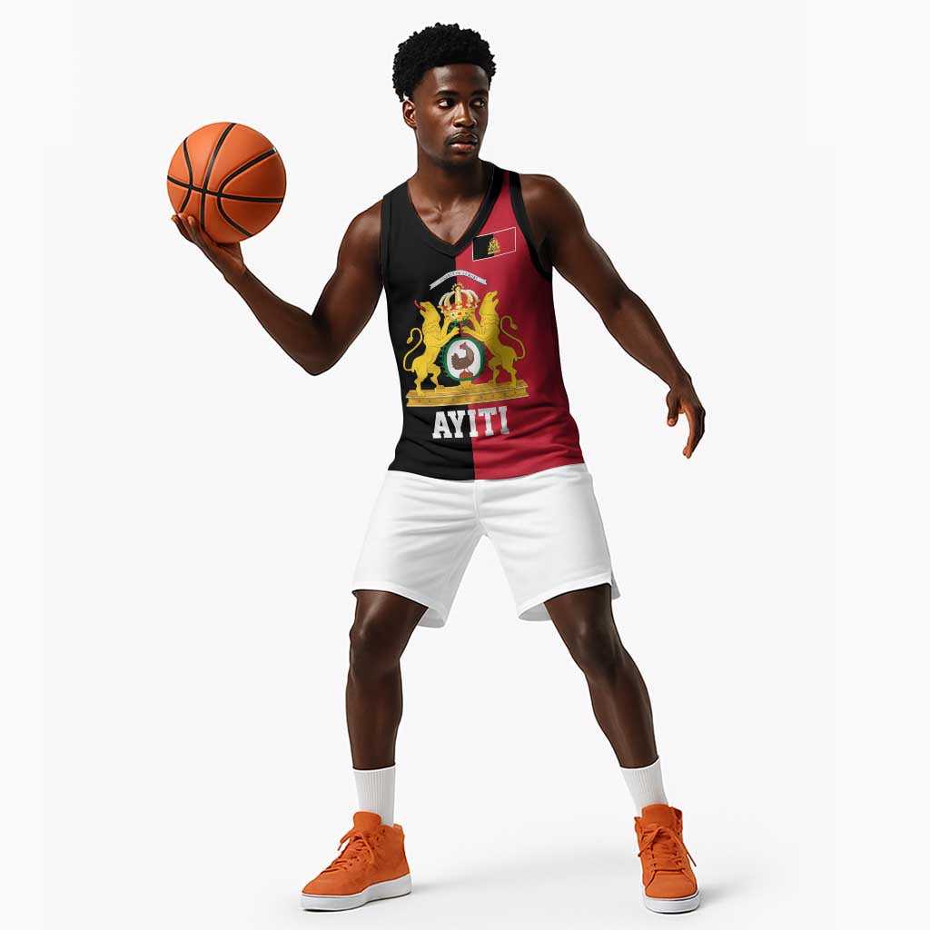 First Empire Afro-Haitians 1804-1806 Basketball Jersey Liberte ou la Mort - African Pride