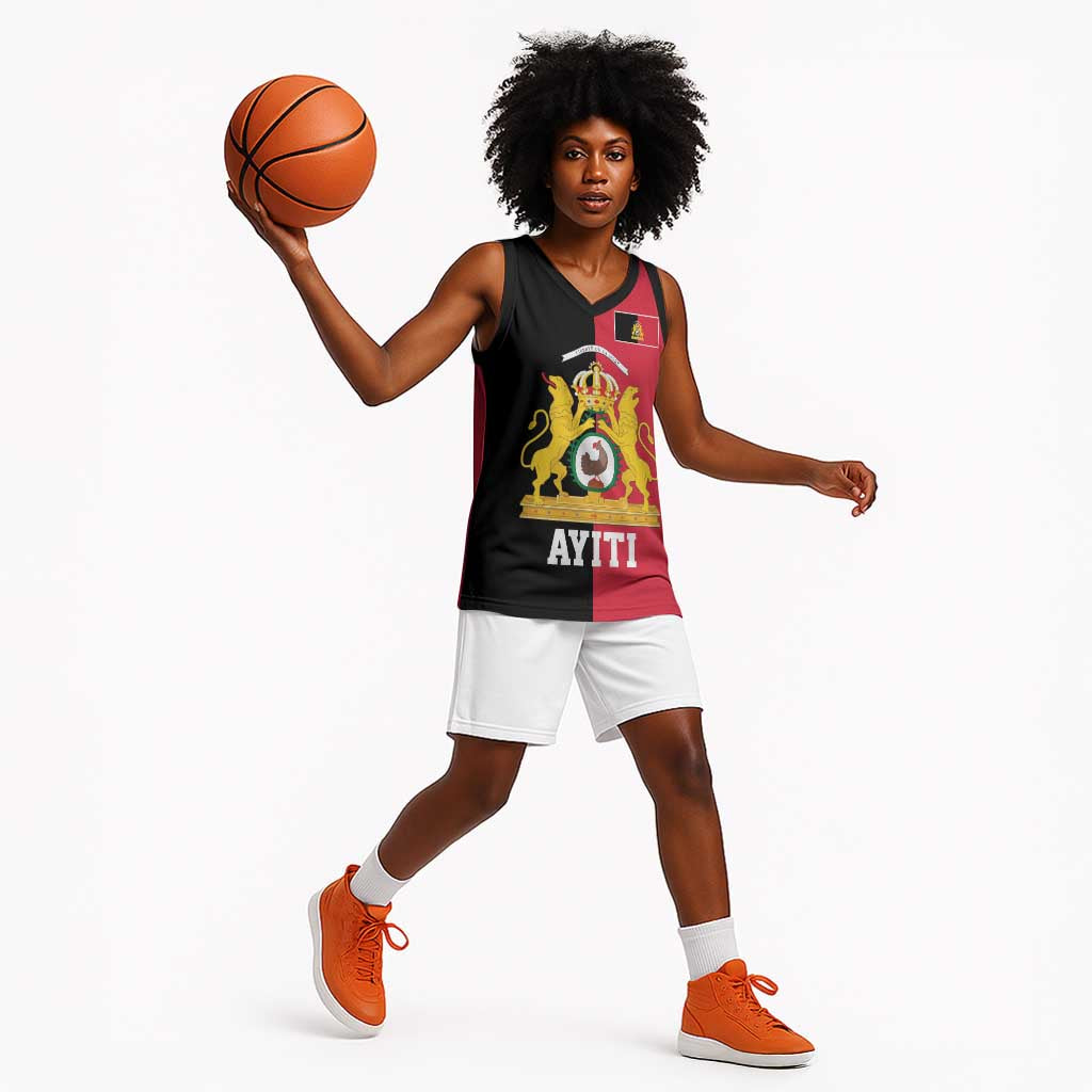 First Empire Afro-Haitians 1804-1806 Basketball Jersey Liberte ou la Mort - African Pride