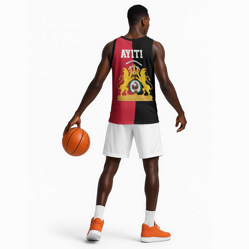 First Empire Afro-Haitians 1804-1806 Basketball Jersey Liberte ou la Mort - African Pride