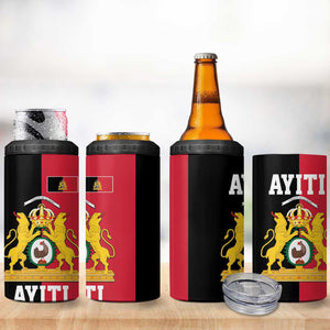 First Empire Afro-Haitians 1804-1806 4 in 1 Can Cooler Tumbler Liberte ou la Mort - African Pride