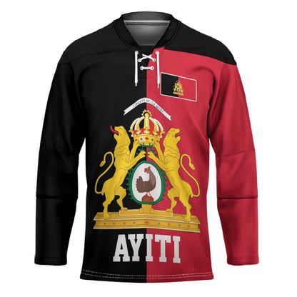 First Empire Afro-Haitians 1804-1806 Hockey Jersey Liberte ou la Mort