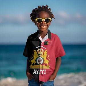 First Empire Afro-Haitians 1804-1806 Kid Hawaiian Shirt Liberte ou la Mort - African Pride