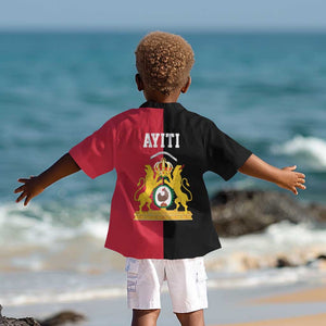 First Empire Afro-Haitians 1804-1806 Kid Hawaiian Shirt Liberte ou la Mort - African Pride