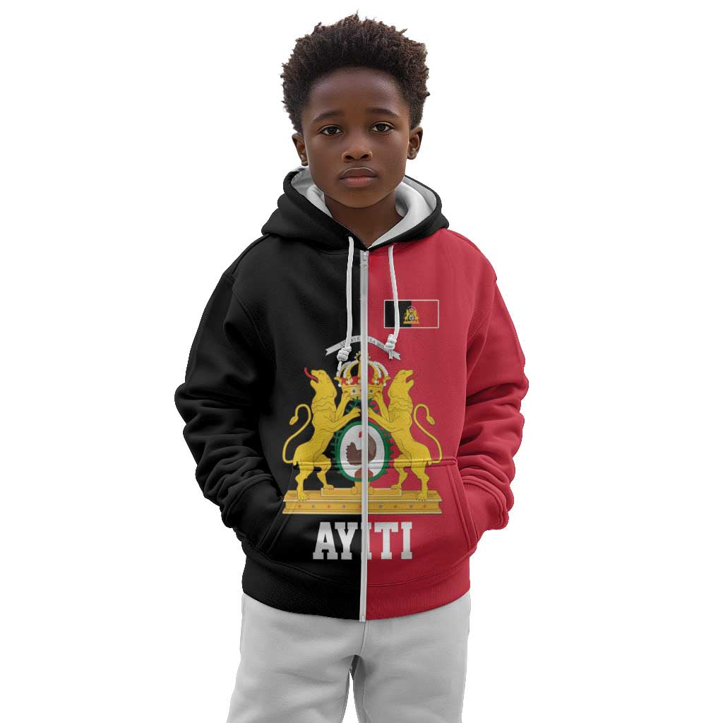 First Empire Afro-Haitians 1804-1806 Kid Hoodie Liberte ou la Mort - African Pride