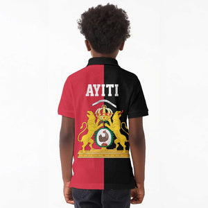 First Empire Afro-Haitians 1804-1806 Kid Polo Shirt Liberte ou la Mort - African Pride