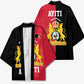 First Empire Afro-Haitians 1804-1806 Kimono Liberte ou la Mort