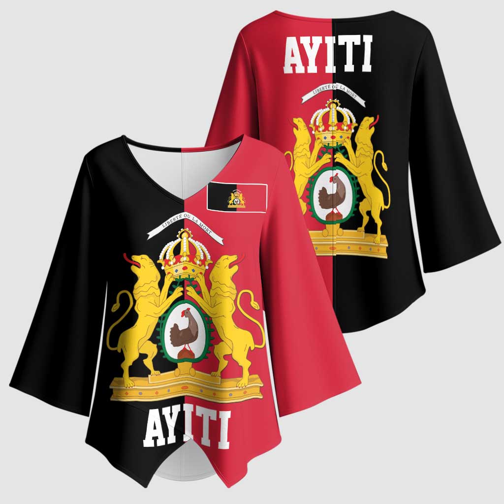 First Empire Afro-Haitians 1804-1806 Kimono Sleeve Blouse Liberte ou la Mort